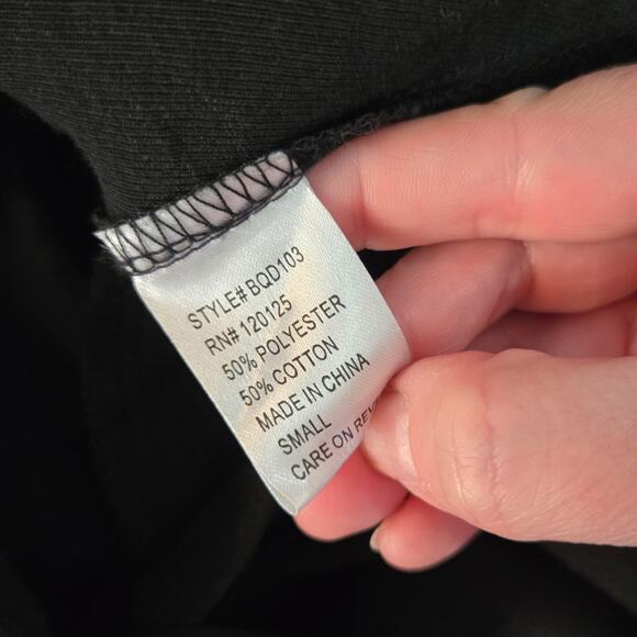 Blaque Label Black Ruffle Sleeve Dress sz Small - Picture 5 of 6